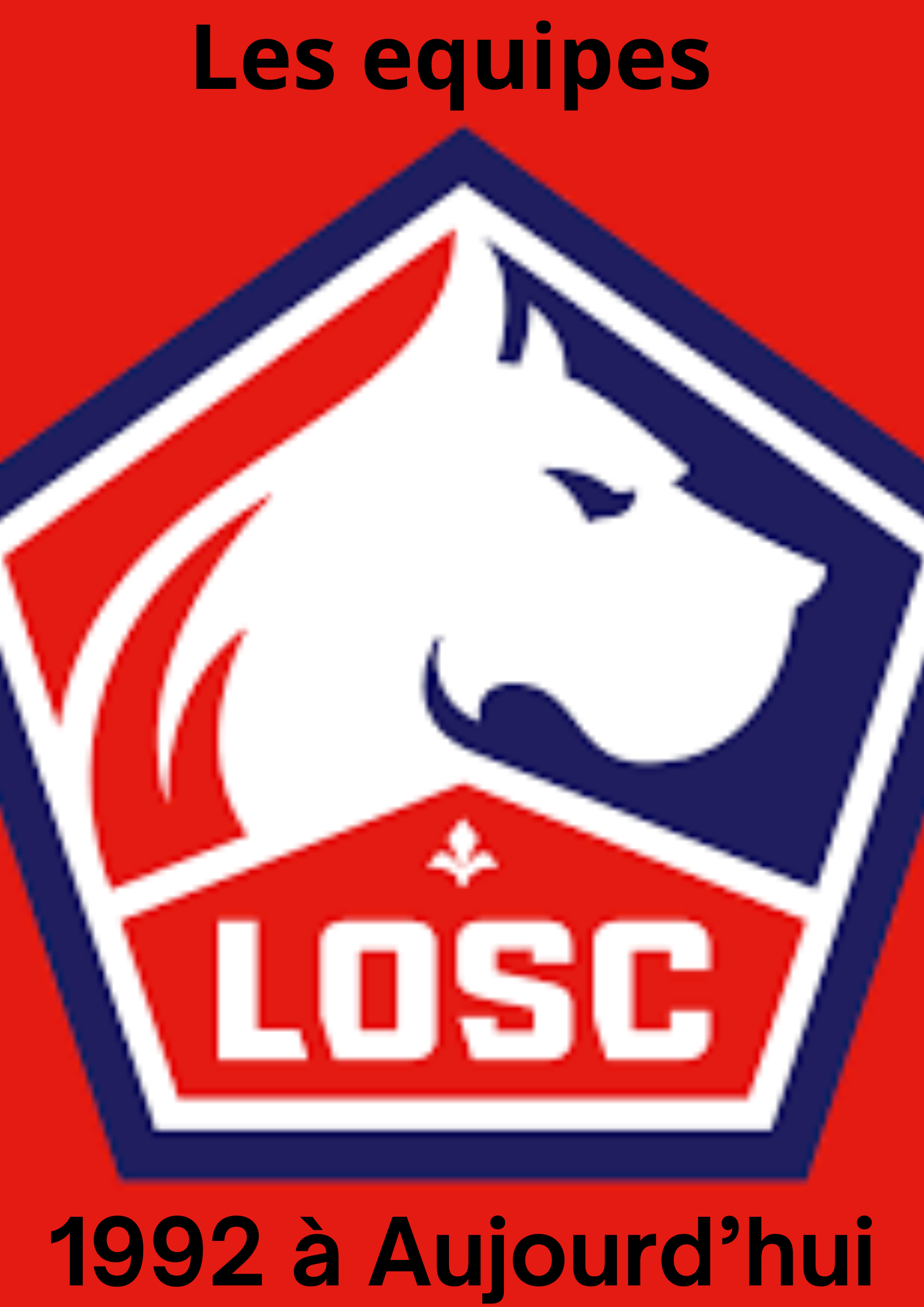 Qui est la meilleurs équipe du losc ?